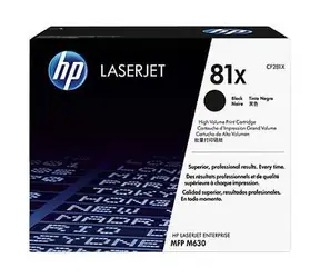 HP 81X originální tonerová kazeta LaserJet s vysokou výtěžností/ černá