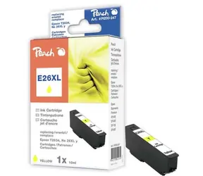 Peach T2634 alternativní cartridge / 26XL / pro Epson XP-600 / žlutá