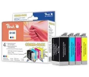 Peach Remanufactured T1305 MultiPack alternativní cartridge / Epson Stylus Office BX525WD / Multipack