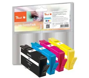Peach Remanufactured 364XL MultiPack alternativní cartridge / HP Photosmart D5460 / Multipack / doprodej
