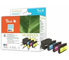 Peach Remanufactured 932XL a 933XL MultiPack alternativní cartridge / HP OFFICEJET 6100 / MultiPAck