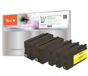 Peach Remanufactured 950XL/951XL MultiPack Plus alternativní cartridge / HP OFFICEJET 8100, 8600 / nový chip / MultiPack