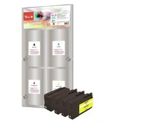 Peach Remanufactured 950XL/951XL MultiPack alternativní cartridge / HP OFFICEJET 8100, 8600 / OEM chip / MultiPack