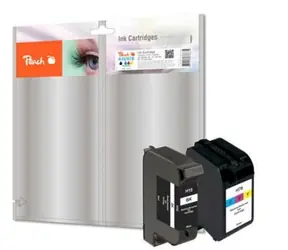 Peach Remanufactured HP15/78 MultiPack alternativní cartridge / HP Deskjet 840/900 / OEM Chip / MultiPack