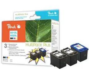 Peach Remanufactured No 21XL/22XL MultiPack Plus alternativní cartridge / Deskjet 3940, 5550 / OEM chip / MultiPack