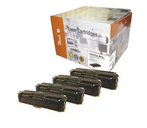 Peach Remanufactured CF21A alternativní toner / HP LJ Pro 200 / 1600/3x1800  stran / MultiPack