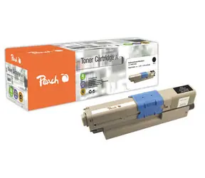 Peach Remanufactured alternativní toner OKI 44973536 / C301/321 / 2200 stran / černá