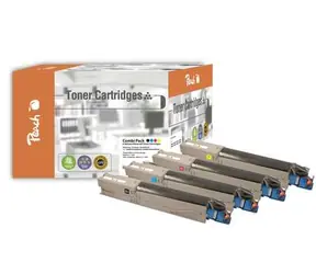 Peach Remanufactured C3300-series MultiPack alternativní toner / C3300, C3450 / 4x2.500 stran / MultiPack