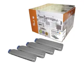 Peach Remanufactured C5550/5800/5900 MultiPack alternativní toner / OKI C5800 / 6.000/3x5000 stran / MultiPack