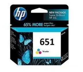 HP originální cartridge 651 tříbarevná / DeskJet 5575