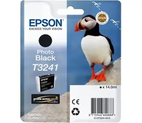 EPSON originální cartridge T3241 / SureColor SC-P400 / 14ml / foto černá