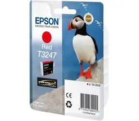 EPSON originální cartridge T3247 / SureColor SC-P400 / 14ml / červená
