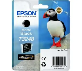 EPSON originální cartridge T3248 / SureColor SC-P400 / 14ml / matná černá