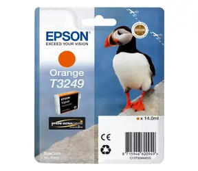 EPSON originální cartridge T3249 / SureColor SC-P400 / 14ml / oranžová