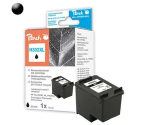 Peach Remanufactured HP302 alternativní cartridge / OfficeJet 3830 / 5 ml / černá