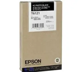 EPSON originální cartridge T612 / Stylus Pro / 220ml / photo černá 