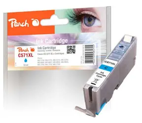 Peach CLI-571 C XL / alternativní cartridge / modrá