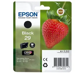 EPSON T2981 originální cartridge 29 / XP-235, XP-332 / 5.3 ml / Černá
