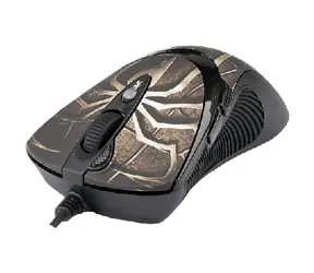 A4tech XL-747H / herní myš / 3600 dpi / USB / 7 tlačítek / černá