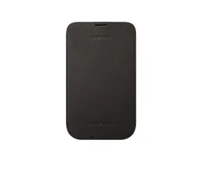 SAMSUNG kožené pouzdro EFC-1J9L pro Galaxy Note 2 N7100 / tmavě hnědé