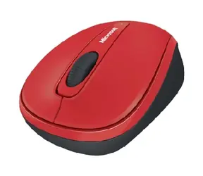 Microsoft Wireless Mobile Mouse 3500 / BlueTrack / Myš / USB / Flame Red Gloss