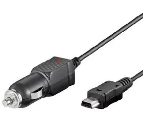 Nabíjecí zdroj s konektorem mini USB pro mobilní telefony do automobilu 1A