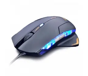 E-BLUE myš Mazer R černá / optická / drátová / herní / USB / 6 tlačítek + kolečko / 2400 dpi