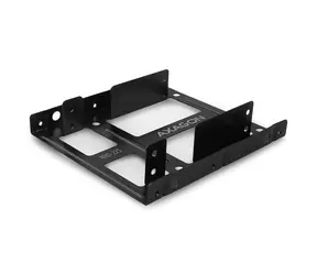 AXAGON RHD-225, kovový rámeček pro 2x 2.5" HDD/SSD do 3.5" pozice, montáž ventilátoru