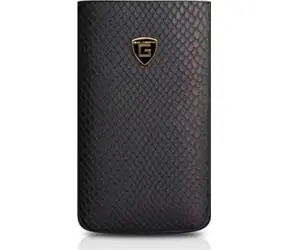 GOLDBERG Noble kožené univerzální pouzdro / 3XL / černá