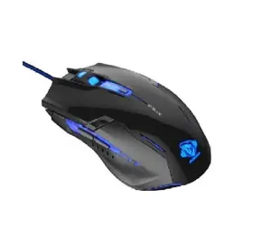 E-BLUE myš Auroza G / optická / drátová / USB / 6 tlačítek + kolečko / 3000 dpi / černá
