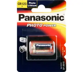 Panasonic Photo Lithium CR-123AL/1BP / 1ks / Blistr