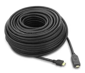 PremiumCord HDMI High Speed with Ether. kabel se zesilovačem,15m, AWG26, 3x stínění, M/M, zlacené konektory, černý