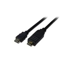 PremiumCord HDMI High Speed with Ether. kabel se zesilovačem,20m, AWG26, 3x stínění, M/M, zlacené konektory, černý