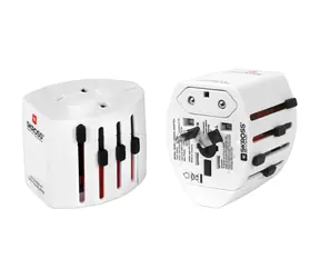 Skross Cestovní adapter 230V pro zahraničí a také cizí spotřebiče