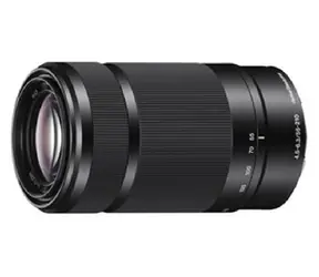 SONY Teleobjektiv se zoomem / bajonet E / 55 – 210mm / F4.5 – 6.3 / 3,8x zoom / stabilizace / černá
