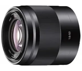 SONY Portrétní objektiv / bajonet E / 50mm / F 1,8 / stabilizátor / černá