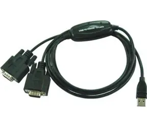 PremiumCord USB - 2x RS 232 převodník