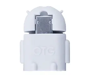 Aligator OTG redukce microUSB na USB / bílá
