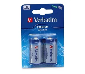 Verbatim baterie C Alkaline / 1.5 V / 2 ks / blistr