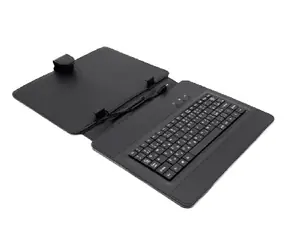 AIREN AiTab Leather Case 3 koženkové pouzdro pro 9.7" tablet černá / s USB klávesnicí / CZ / SK
