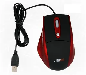 AIREN MOUSE RedMouseR Two / herní myš / 3000-3500-4000dpi / USB / Černá