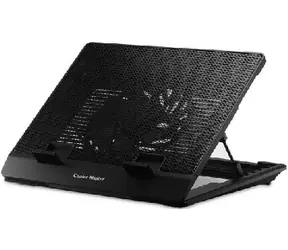 Coolermaster chladicí podstavec NotePal ErgoStand Lite / pro NTB 13-15.6" / USB hub / 160mm fan / stavitelný / černý