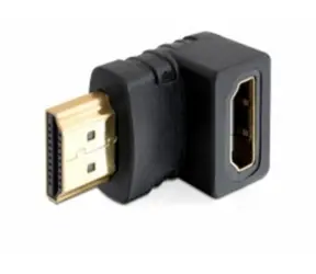Delock adaptér HDMI A samec - samice / pravoúhlý / dole