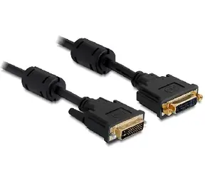 DeLock prodlužovací kabel DVI-I 24+5 samec - samice / 1m