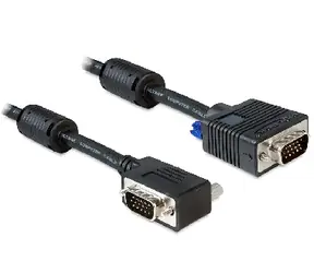 DeLock kabel SVGA samec - samec pravoúhlý 2m