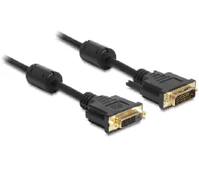 DeLock prodlužovací kabel DVI-D 24+1 samec - samice / 2m