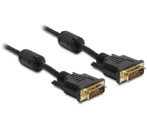 Delock připojovací kabel DVI-D 24+1 samec - samec / 2 m