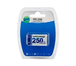  Whitenergy Nabíjecí baterie 9V / 250mAh / Ni-MH