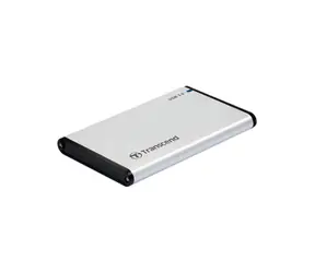 Transcend StoreJet externí rámeček pro 2.5" HDD SATA / USB 3.0 / Stříbrný