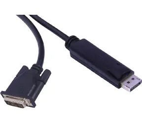 PremiumCord DisplayPort na DVI kabel 1m  M/M
